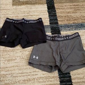 Under Armour spandex shorts